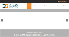Desktop Screenshot of dicondisplay.com