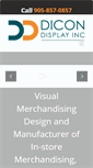 Mobile Screenshot of dicondisplay.com